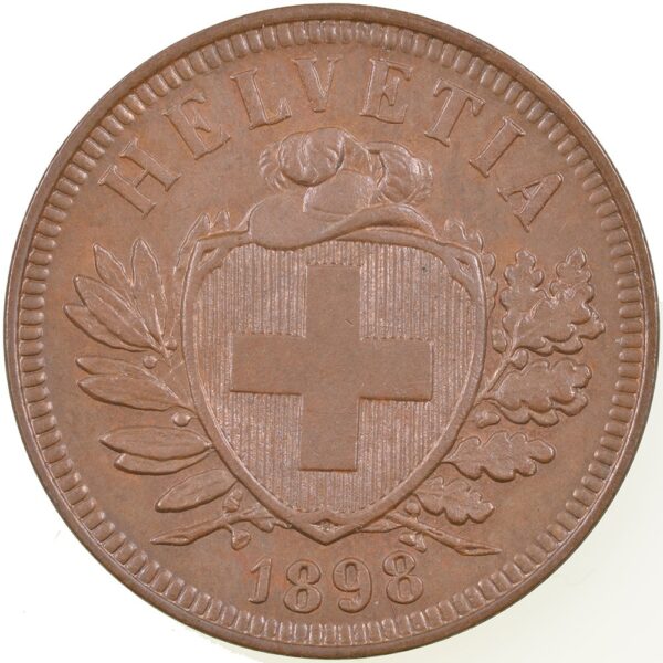 25255_1 2 Rappen, 1898, unz/stgl