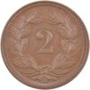 2 Rappen, 1899, unz/stgl