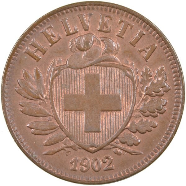 2 Rappen, 1902, unz/stgl