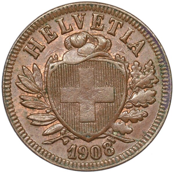 25278_1 2 Rappen, 1908, unz/stgl