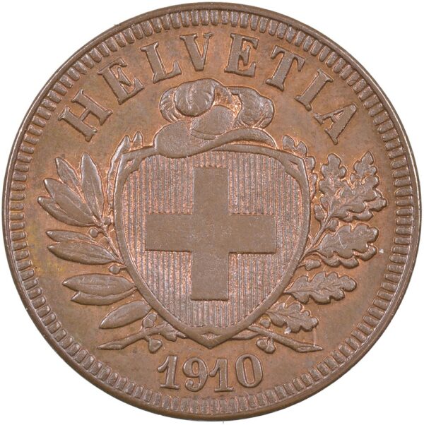 25284_1 2 Rappen, 1910, unz/stgl