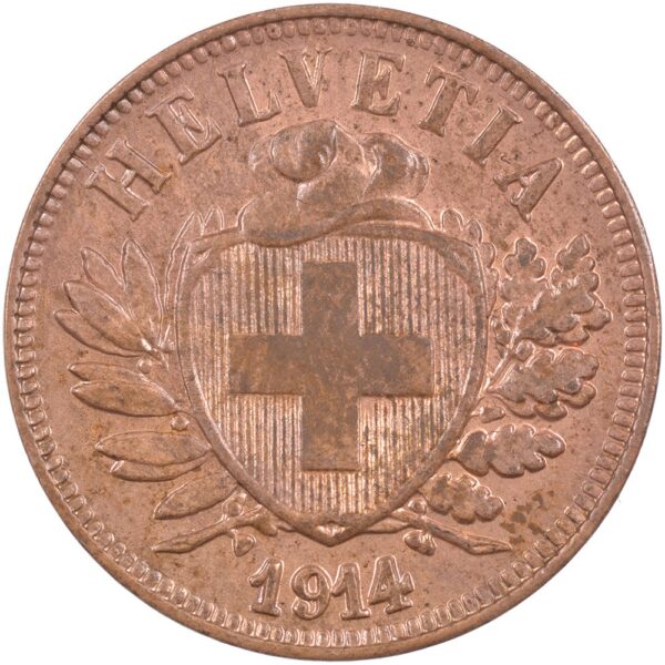 25292_1 2 Rappen, 1914, unz/stgl