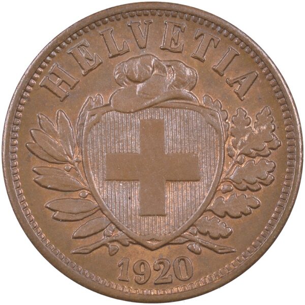 25302_1 2 Rappen, 1920, unz/stgl