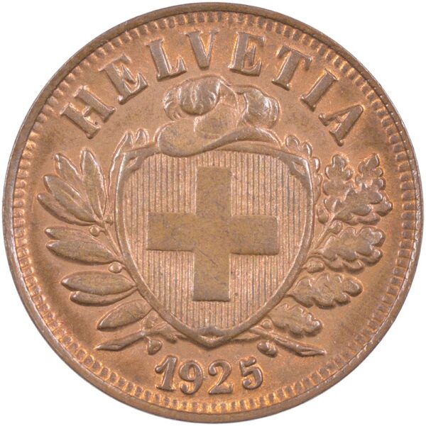 25304_1 2 Rappen, 1925, unz/stgl