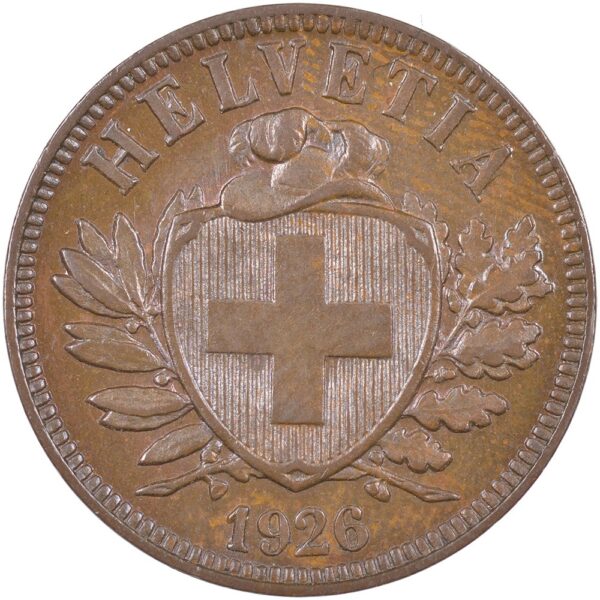 25306_1 2 Rappen, 1926, unzirkuliert