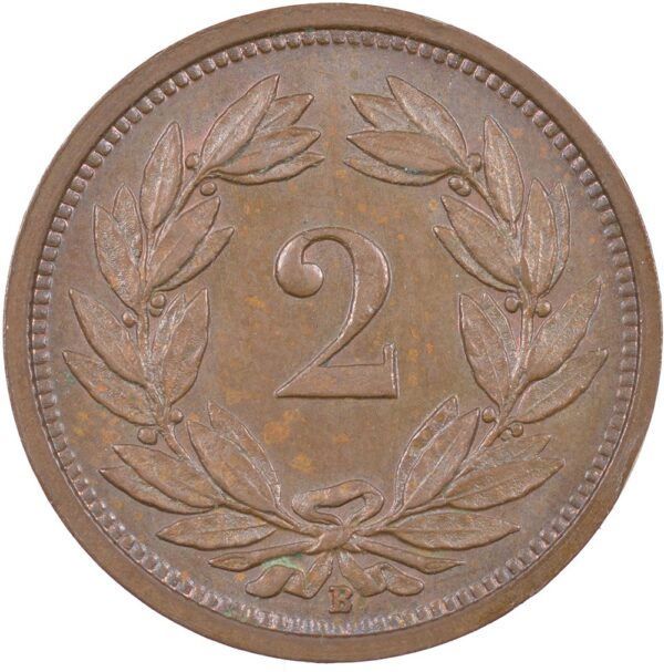 2 Rappen, 1926, unz/stgl