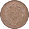 2 Rappen, 1928, unz/stgl