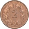 2 Rappen, 1928, Stempelglanz