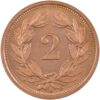 2 Rappen, 1934, Stempelglanz