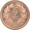 2 Rappen, 1936, Stempelglanz