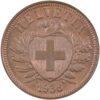 2 Rappen, 1936, unz/stgl