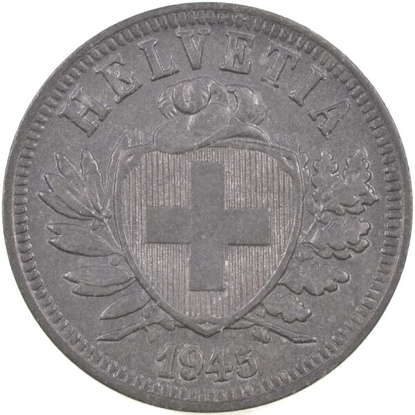 25343_1 2 Rappen, 1945, unz/stgl