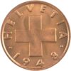 2 Rappen, 1948, Stempelglanz