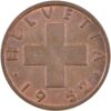 2 Rappen, 1952, unz/stgl