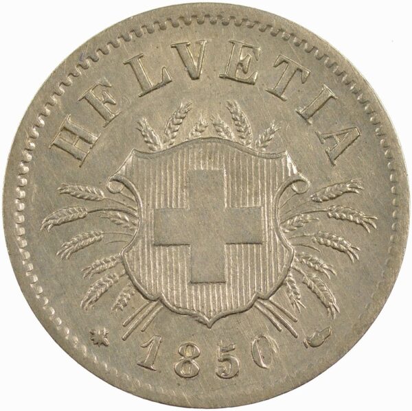 25370_1 5 Rappen, 1850, unz/stgl