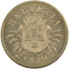 5 Rappen, 1850, Stempelglanz
