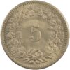 5 Rappen, 1850, Stempelglanz