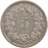 5 Rappen, 1873, unz/stgl