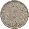 5 Rappen, 1873, Stempelglanz