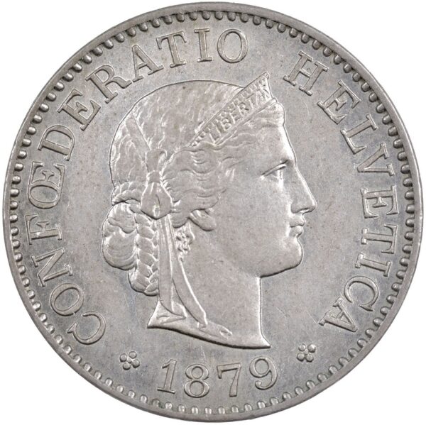 25397_1 5 Rappen, 1879, unz/stgl