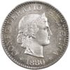 5 Rappen, 1880, unz/stgl