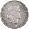 5 Rappen, 1881, unzirkuliert