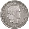 5 Rappen, 1882, unz/stgl