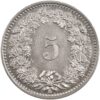 5 Rappen, 1882, unz/stgl