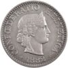 5 Rappen, 1882, Stempelglanz