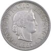 5 Rappen, 1887, unz/stgl