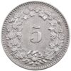 5 Rappen, 1887, Stempelglanz