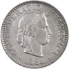 5 Rappen, 1888, unz/stgl