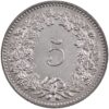 5 Rappen, 1890, unz/stgl