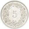 5 Rappen, 1890, Stempelglanz