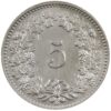 5 Rappen, 1891, unz/stgl