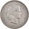 5 Rappen, 1891, unzirkuliert
