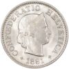 5 Rappen, 1891, Stempelglanz