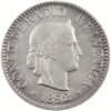 5 Rappen, 1892, unzirkuliert