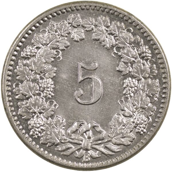 5 Rappen, 1894, unz/stgl