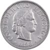 5 Rappen, 1898, unzirkuliert