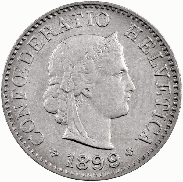 25452_1 5 Rappen, 1899, unz/stgl