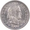 5 Rappen, 1900, Stempelglanz