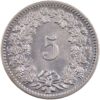 5 Rappen, 1900, Stempelglanz