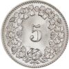 5 Rappen, 1901, unz/stgl