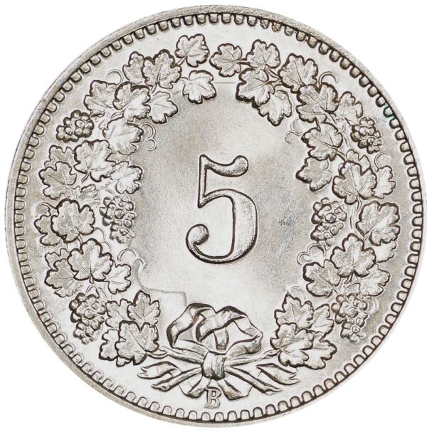 5 Rappen, 1901, unz/stgl
