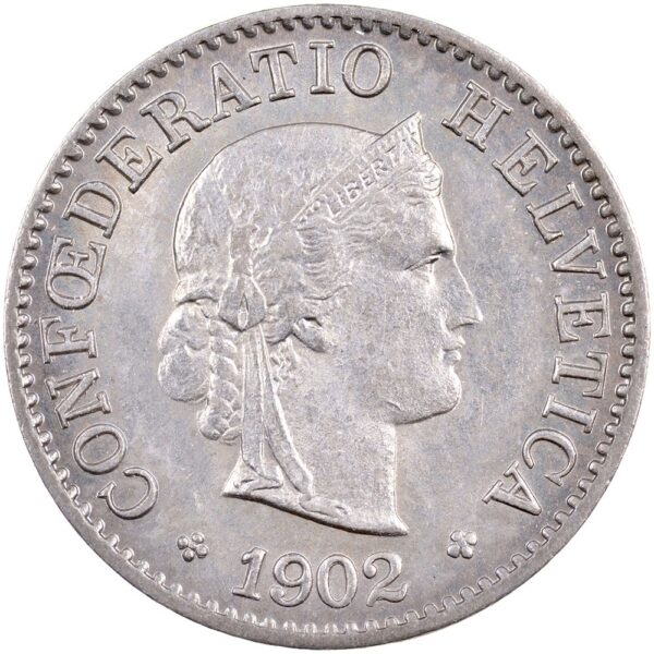 5 Rappen, 1902, unz/stgl