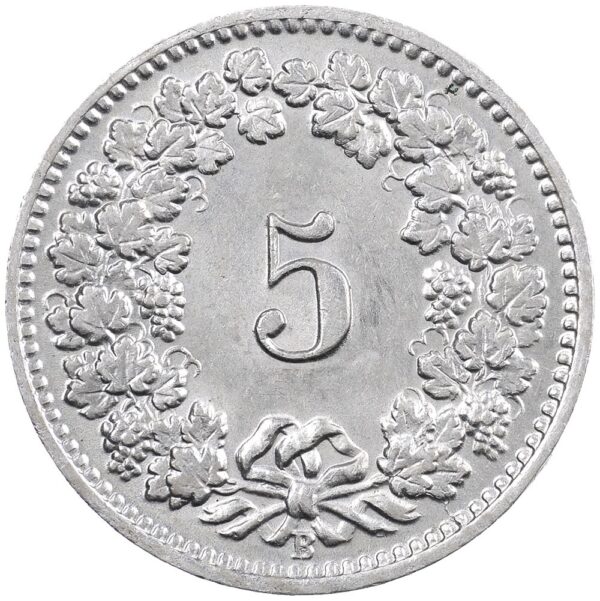 5 Rappen, 1903, unz/stgl