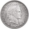 5 Rappen, 1906, Stempelglanz