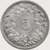 5 Rappen, 1906, Stempelglanz