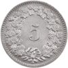 5 Rappen, 1908, Stempelglanz